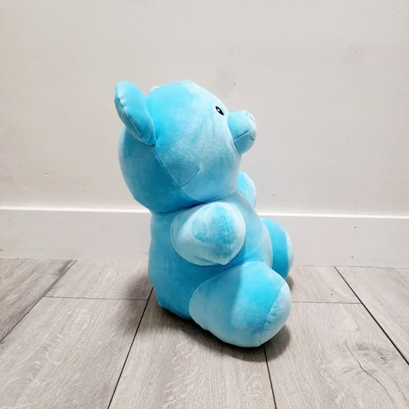 Valentine’s Day Blue Gummy Bear 16” Plush - Picture 4 of 4